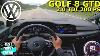 2021 Vw Golf 8 Gtd 2 0 Tdi 200 Ps Top Speed Autobahn Drive Pov