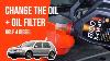 Change The Oil And The Oil Filter Golf 4 1 9 Tdi
