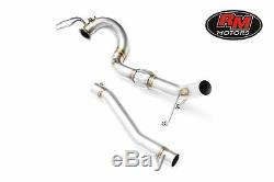Decat Stainless Steel Downpipe Volkswagen Golf V 1.9 Tdi 170ps 2.0 06-09 Fwd