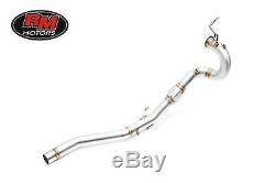 Decat Stainless Steel Downpipe Volkswagen Golf V 1.9 Tdi 170ps 2.0 06-09 Fwd