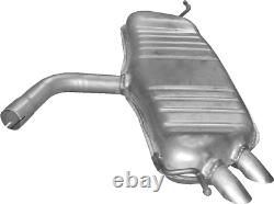 Exhaust for VW GOLF 5 V 1.9 TDI inclined tailgate exhaust system