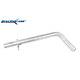 Intermediate Stainless Steel Tube Inoxcar For Volkswagen Golf 4 1.9 Tdi Without Silencer