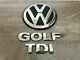 Monograms Insignias Logos Badges Emblems Acronyms Volkswagen Golf Tdi