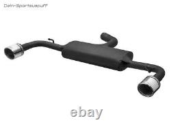 Ultimate Duplex Sport Exhaust Volkswagen Golf 6 1.4l TSI 2.0l Tdi Each 90mm