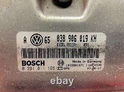 Volkswagen Golf 4 1.9 Tdi Starter Kit Calculator Ref 038906019kh 0281011195