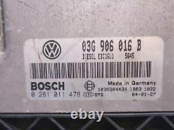Volkswagen Golf 5 1.9 Tdi Bosch Engine Calculator 0281011478 03g906016 B