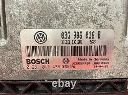 Volkswagen Golf 5 1.9 Tdi Engine Calculator Ecu Ref 03g906016b 0281011478