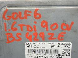 Volkswagen Golf 6 1.6 Tdi 90cv Engine Calculator Kit 03l906023mk 5wp42690 Aa