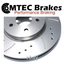 Volkswagen Golf Mk4 1.9 TDI 4Motion 90 Front Brake Discs Perforated Grooved