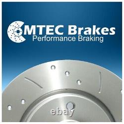 Volkswagen Golf Mk4 1.9 TDI 4Motion 90 Front Brake Discs Perforated Grooved