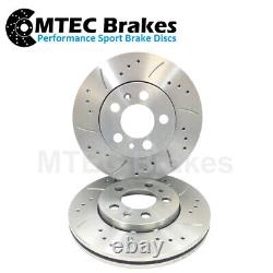 Volkswagen Golf Mk4 1.9 Tdi 4Motion 115 Perforated Grooved Brake Discs 280mm