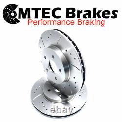 Volkswagen Golf Mk4 1.9 Tdi 4Motion 115 Perforated Grooved Brake Discs 280mm