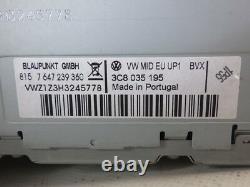 3C8035195 Radio VW Golf Plus (5M) 1.9 Tdi 77 Kw 105 Ch (01.2005-01.2009)
