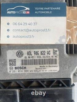 Edc17cp14 Calculateur Moteur A Decoder Volkswagen Golf VI 0281014984 03l906022ag